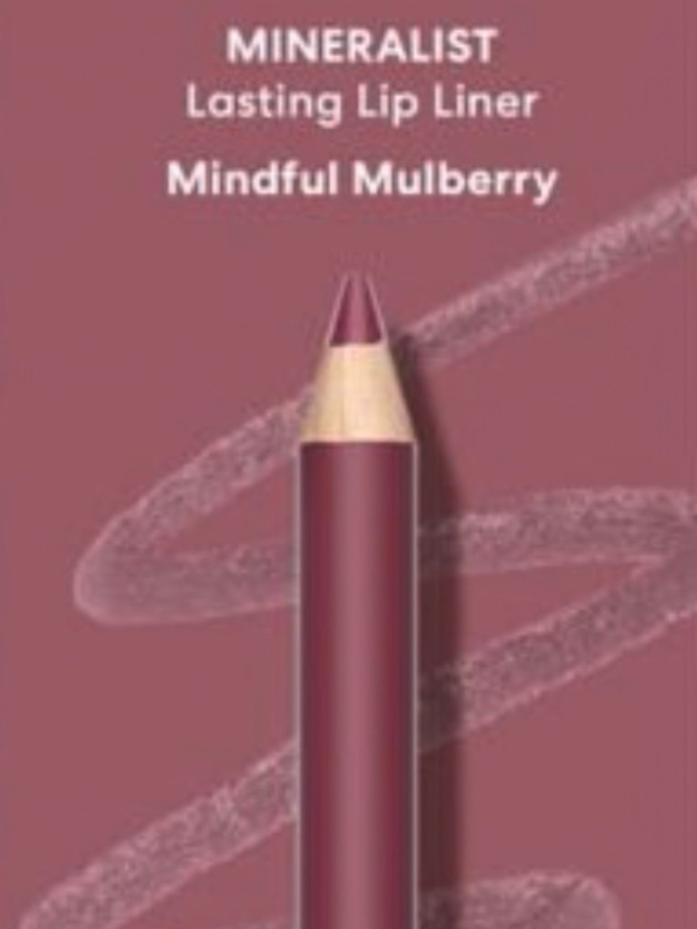 bareMinerals Mindful Mulberry - mineralist Lip Liner